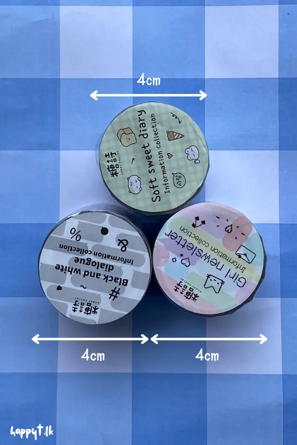 2m Happy Sticker Roll - Image 3