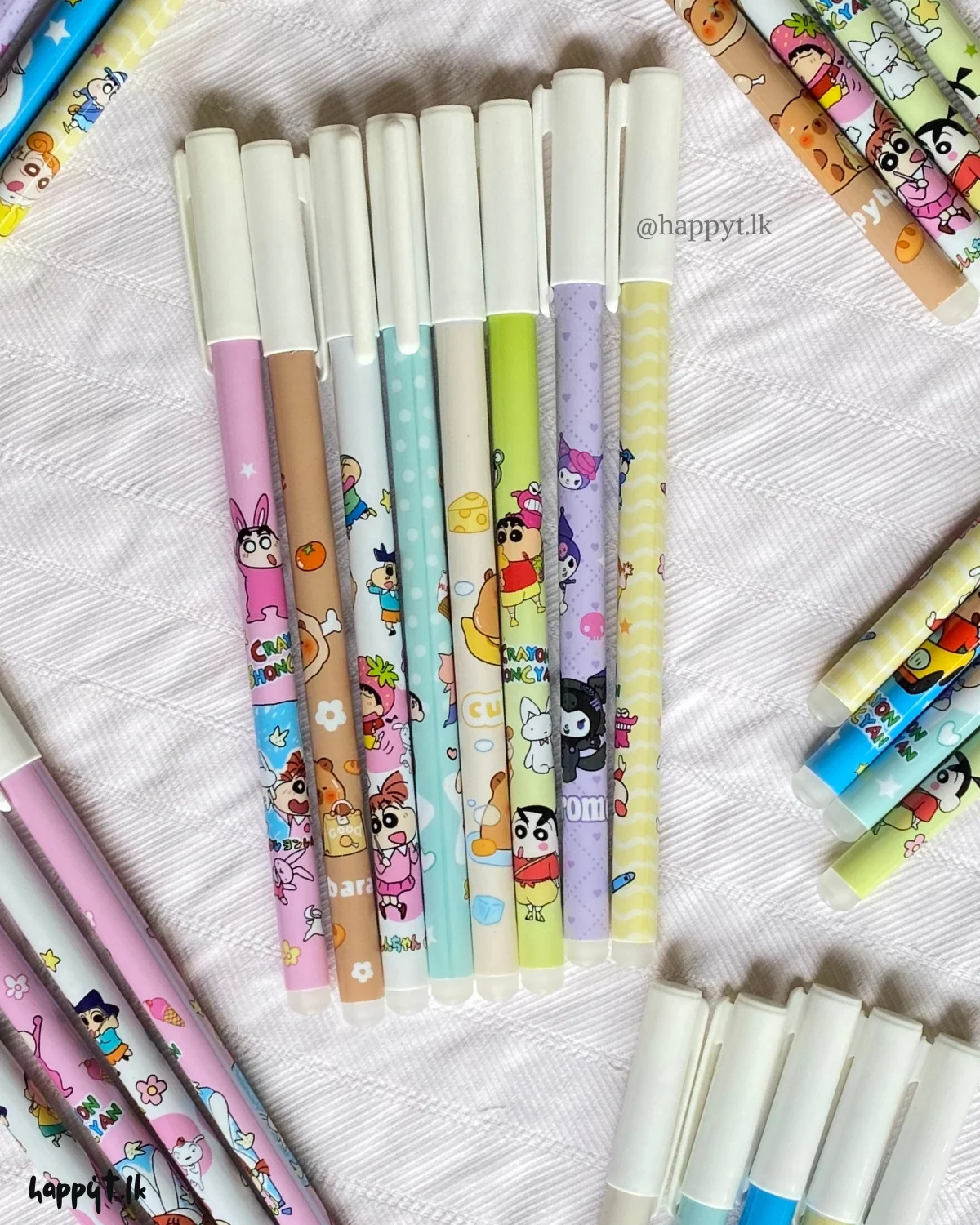 Cartoon Style Erasable Pen – Blue (Random)