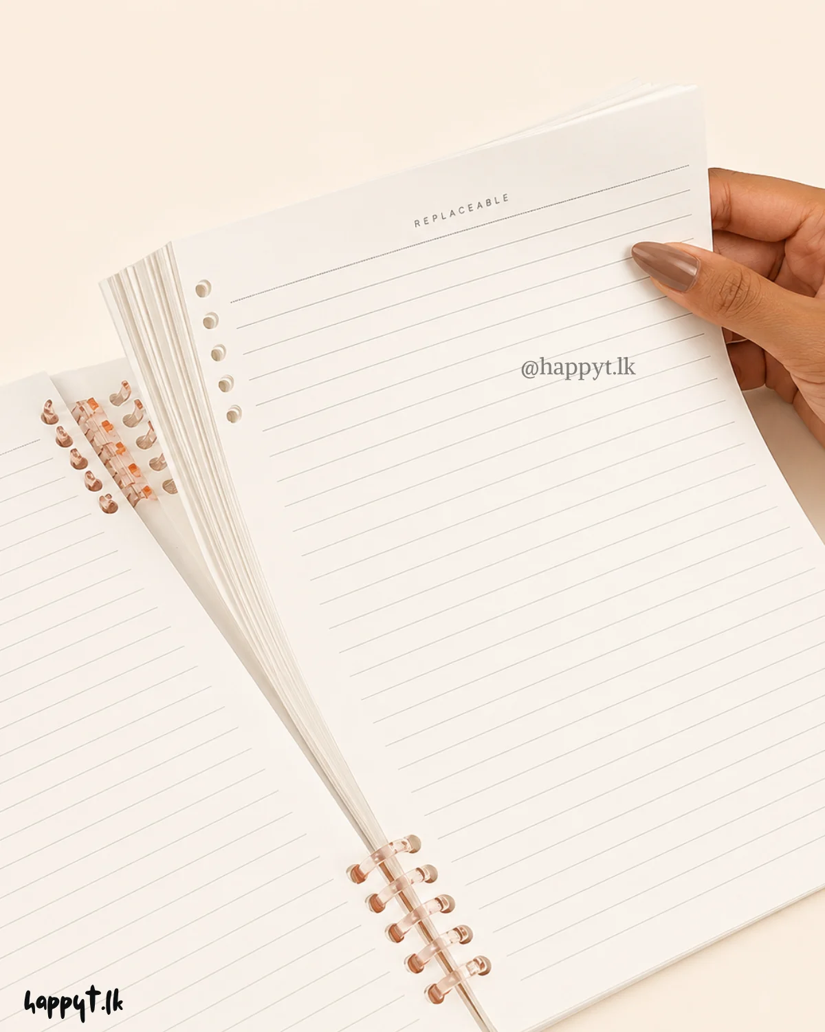 A5 Clear Cover Spiral Notebook - Image 3