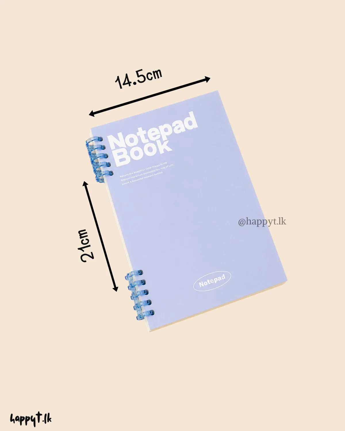 A5 Clear Cover Spiral Notebook - Image 4