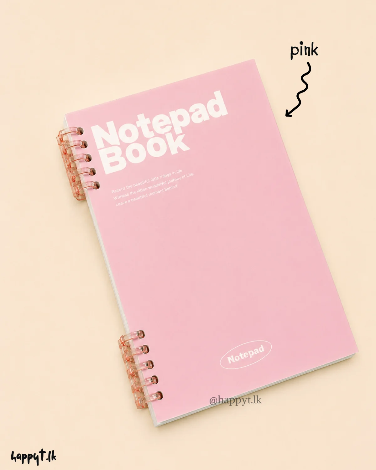 A5 Clear Cover Spiral Notebook - Image 6