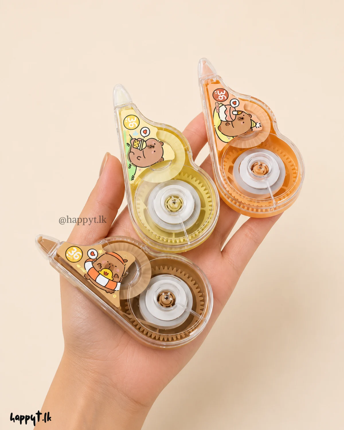 Capybara Correction Tape (36M) - Image 2