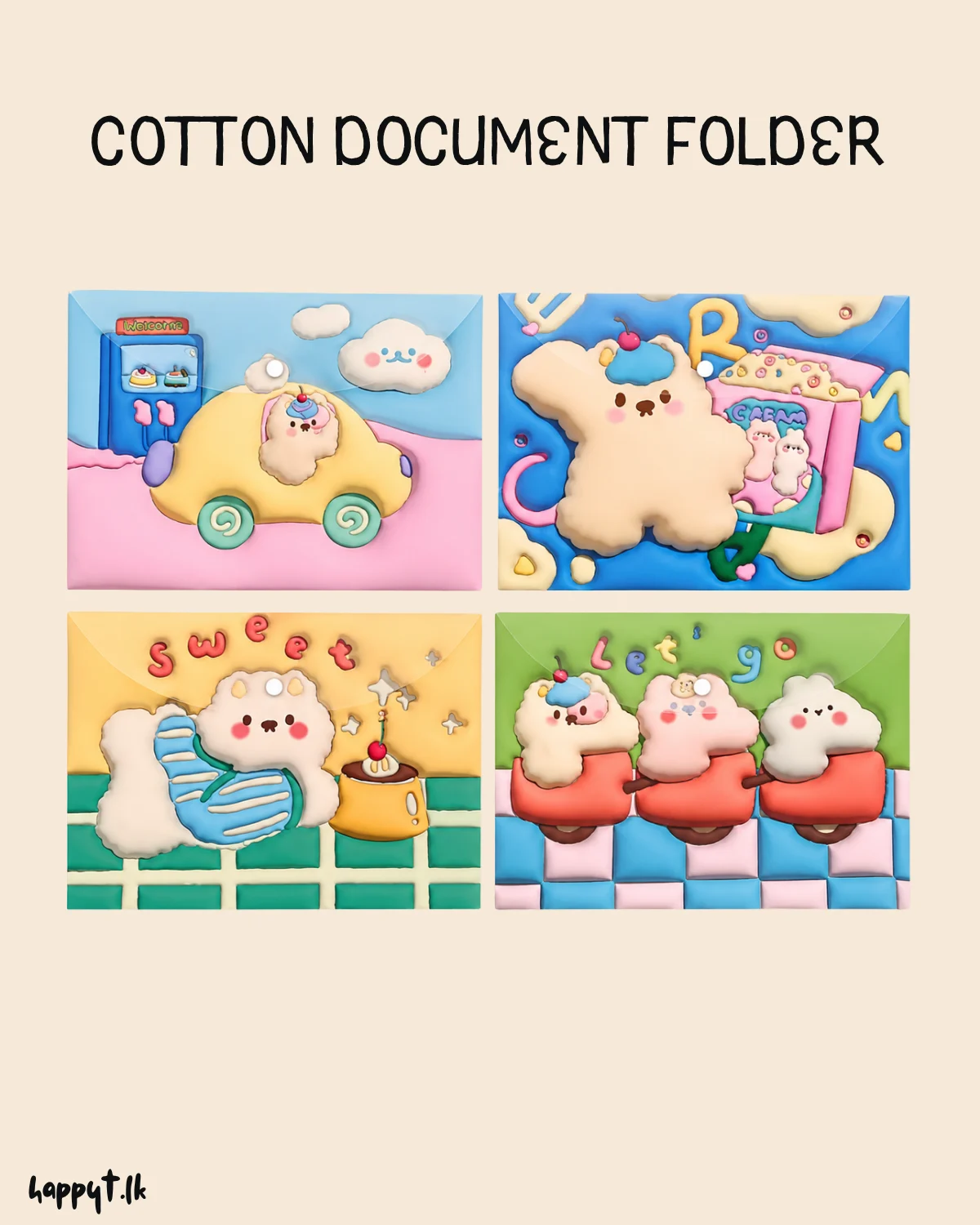 Cute A4 Document Folder - Image 3