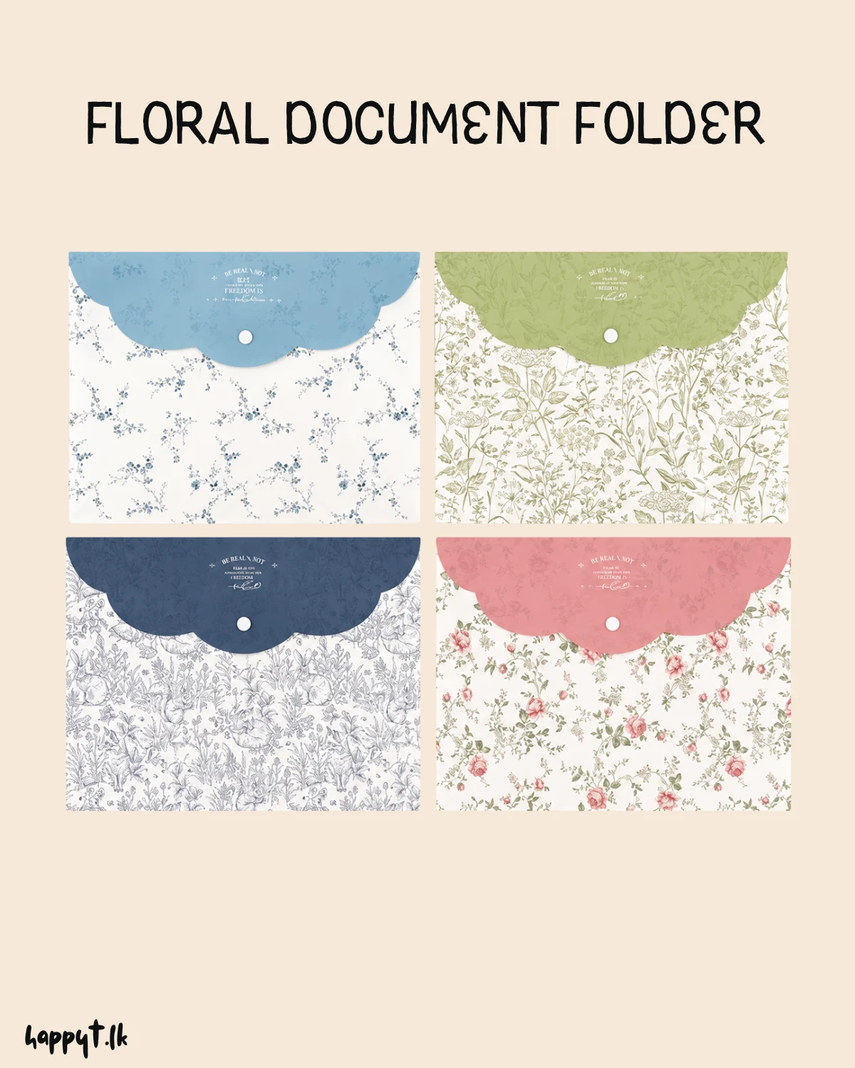 Cute A4 Document Folder - Image 4