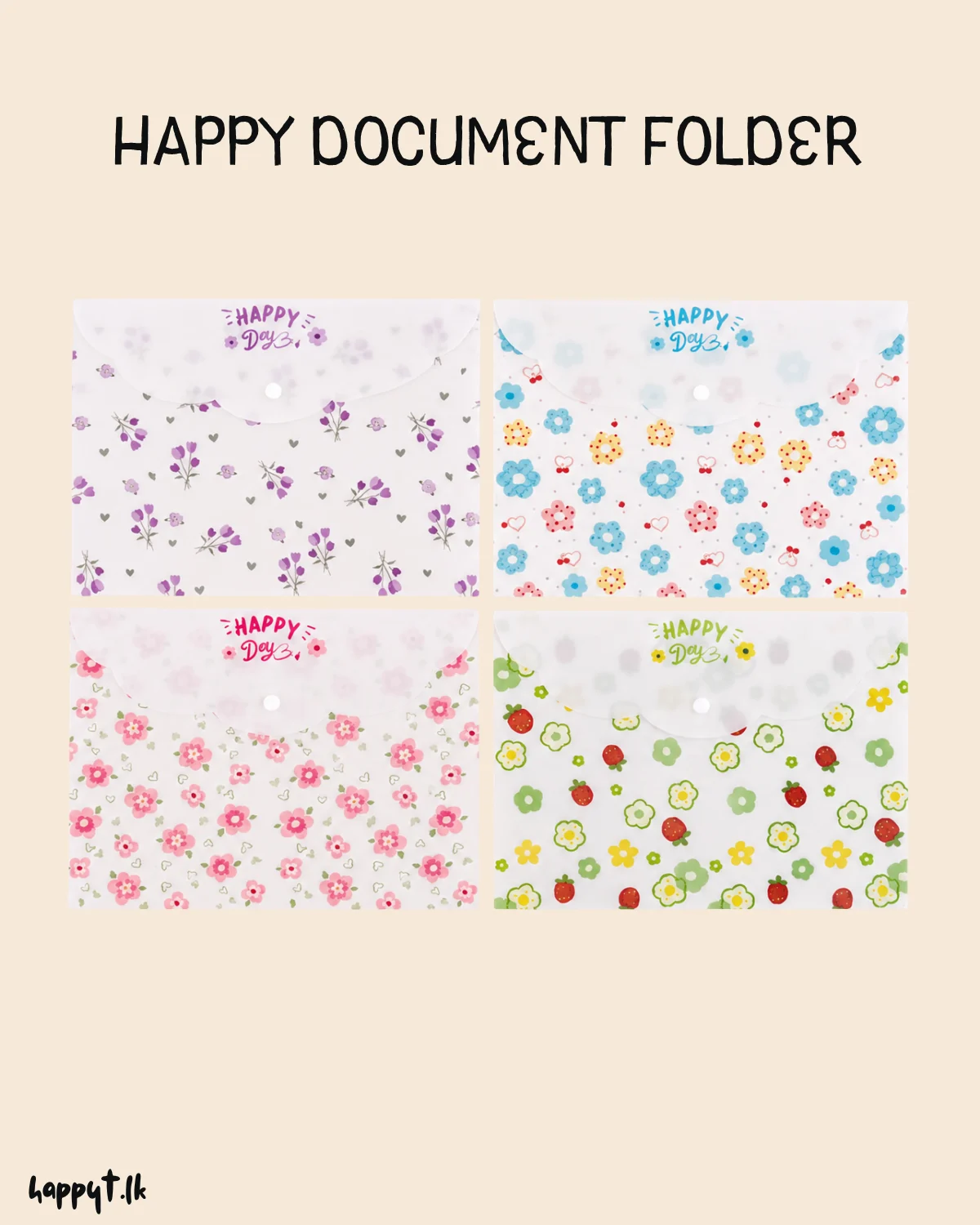 Cute A4 Document Folder - Image 5