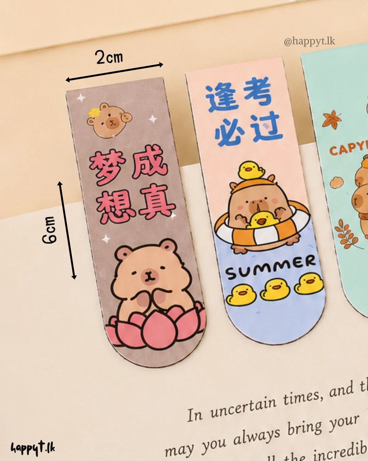 Cute Magnetic Bookmark Random - Image 2