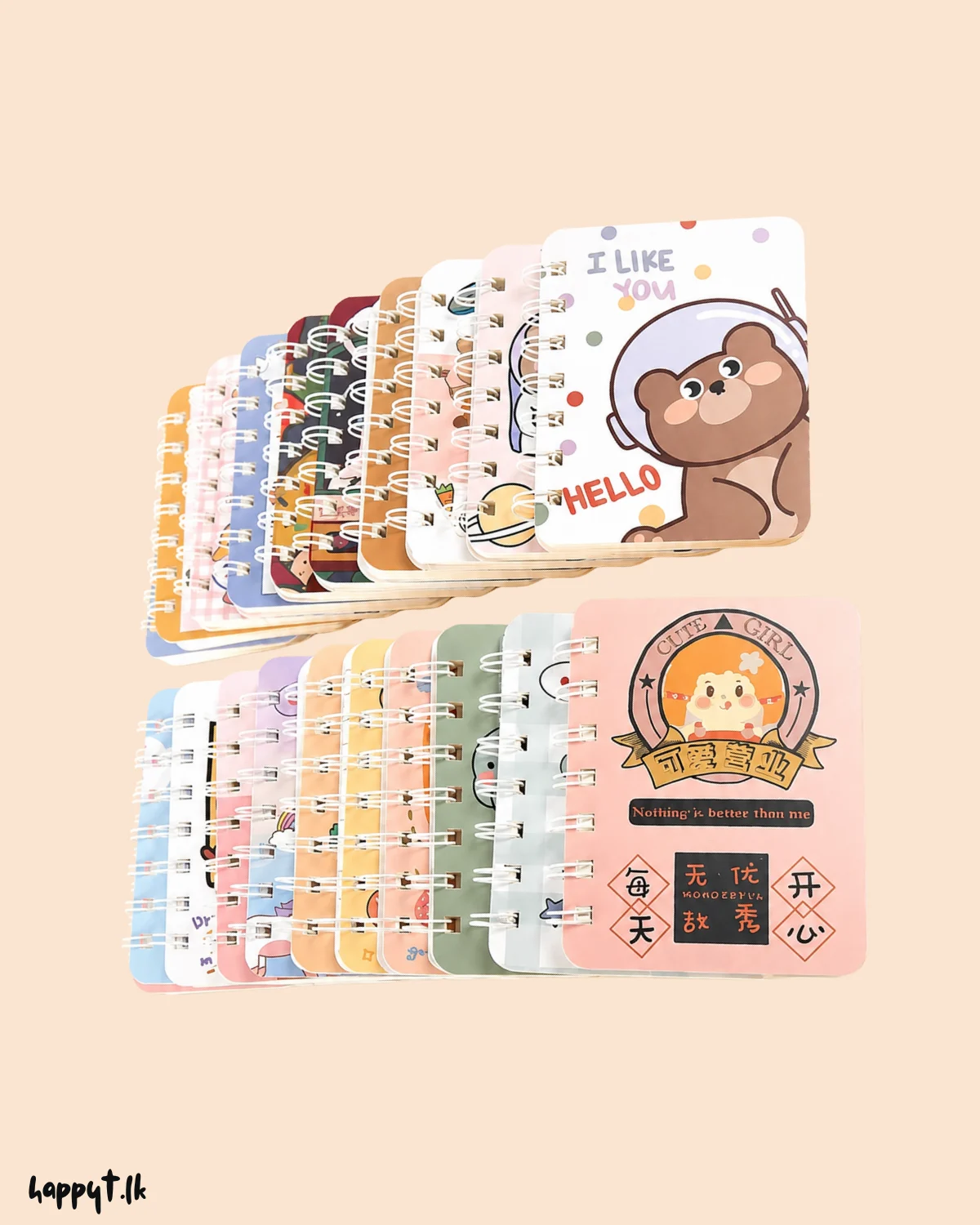 Cute Mini Spiral Notebook - Image 3