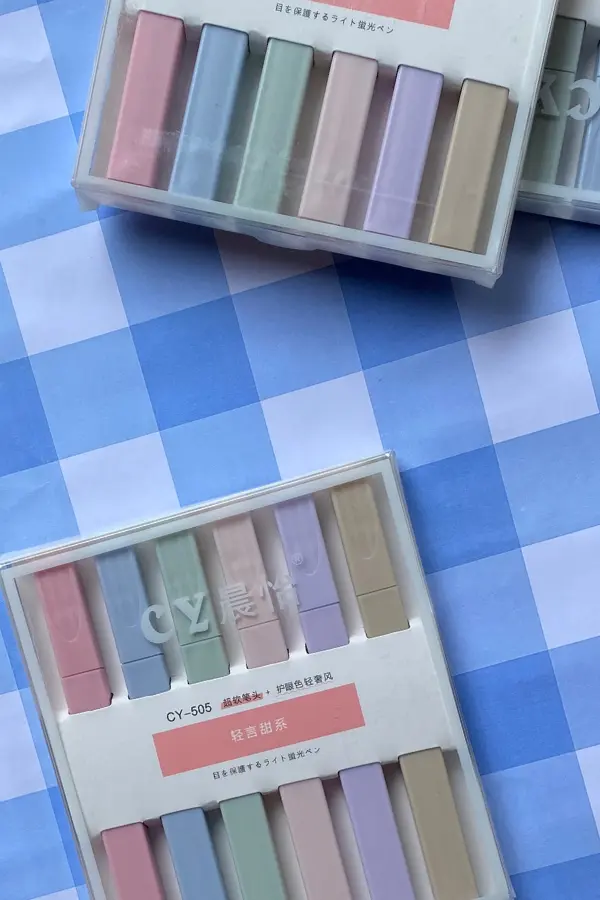 Pastel Glow 6pcs Set Single-Ended