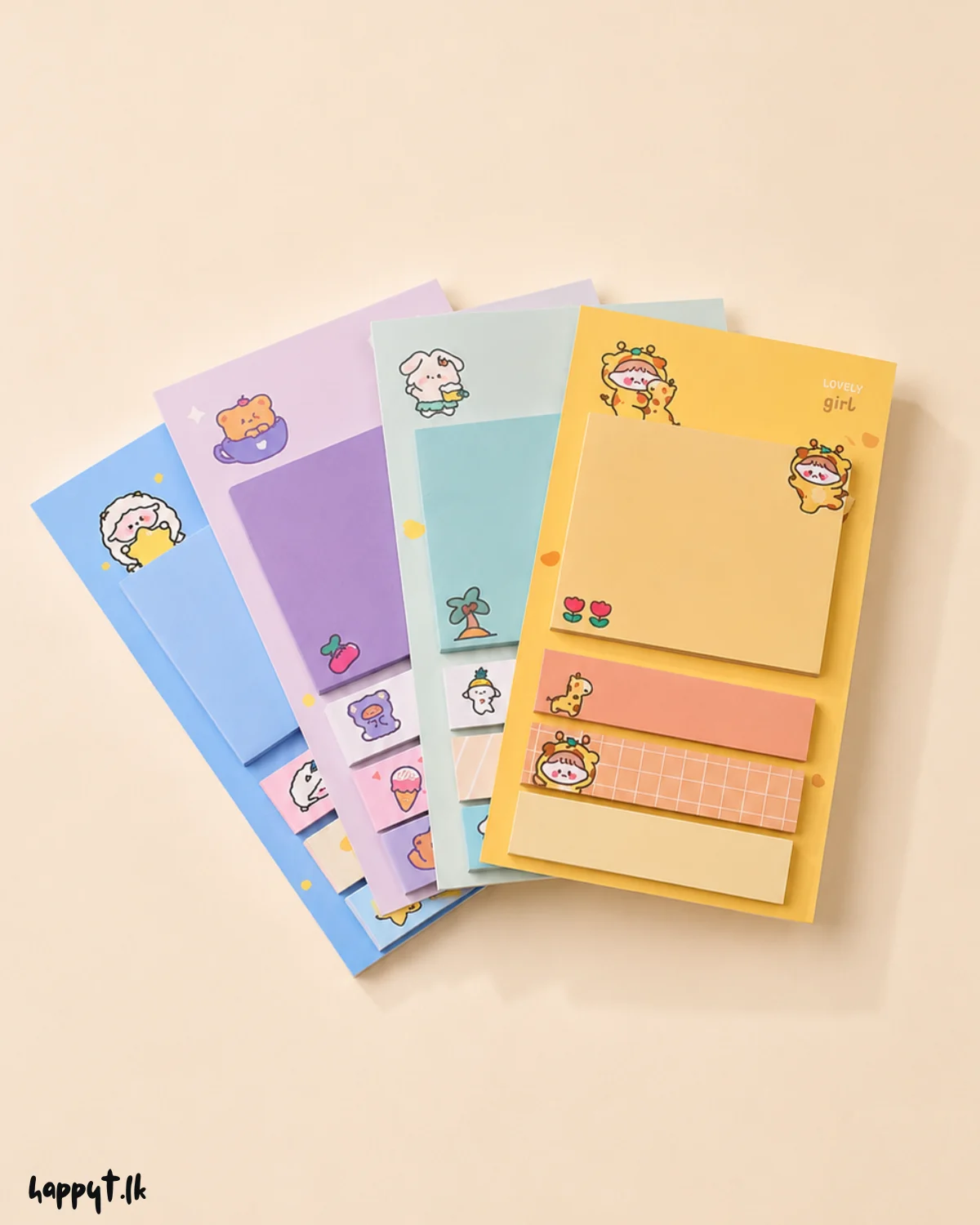 Bear Style Sticky Note 20×3 sheets