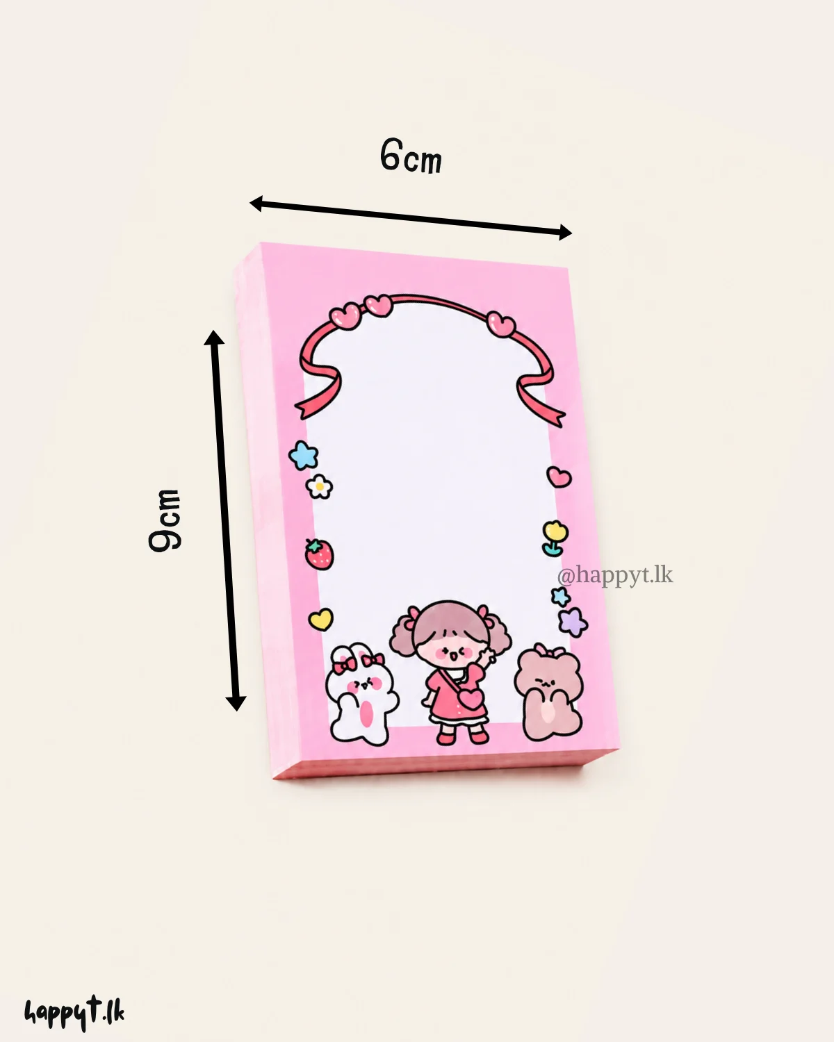 Cartoon Style Sticky Notes - 80 sheets - Image 2
