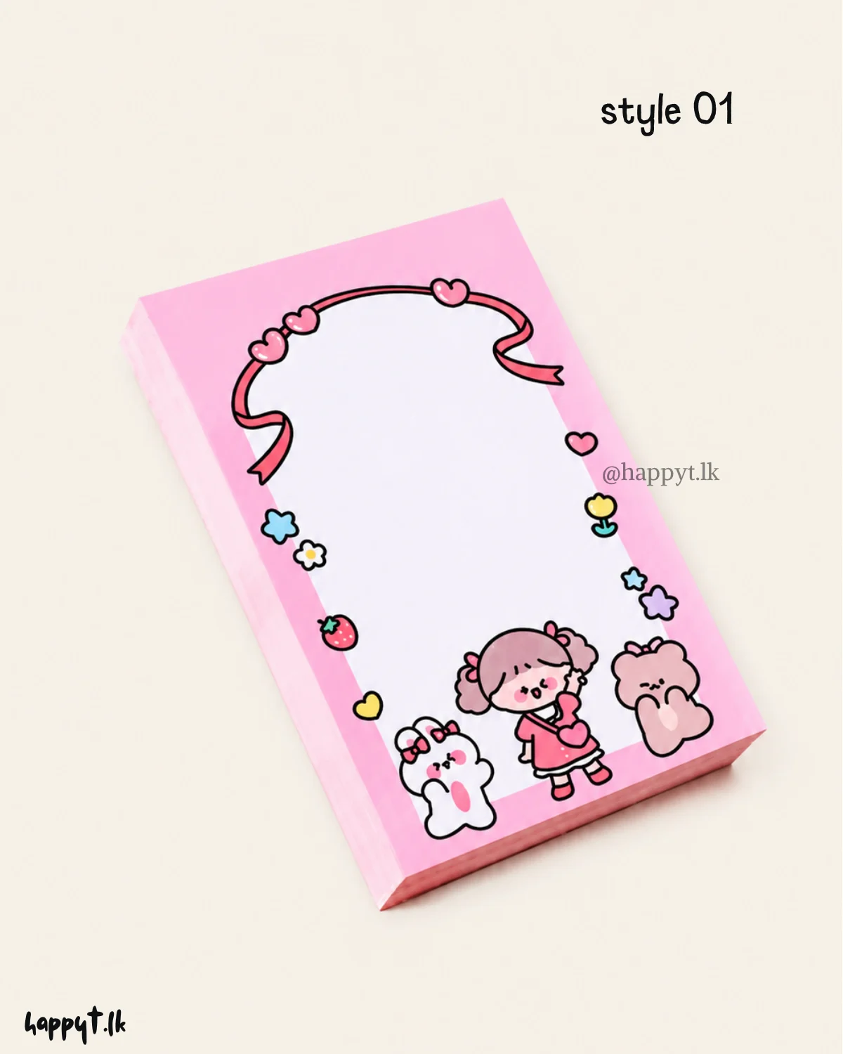 Cartoon Style Sticky Notes - 80 sheets - Image 3