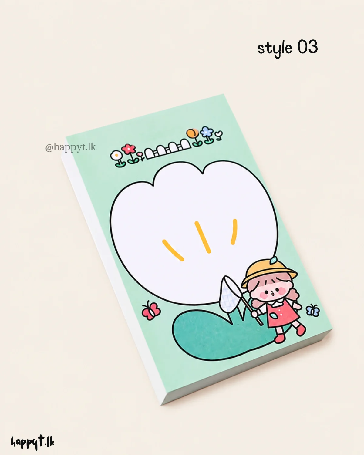 Cartoon Style Sticky Notes - 80 sheets - Image 5
