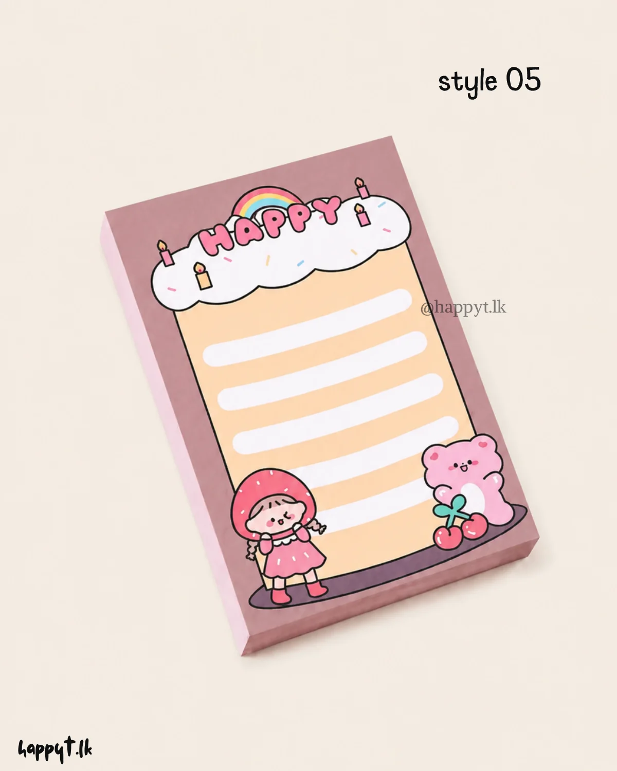 Cartoon Style Sticky Notes - 80 sheets - Image 7