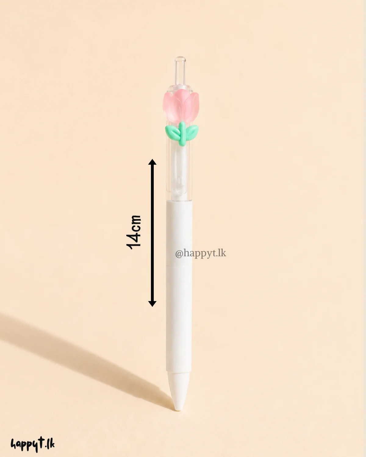 Cute Mini flower gel pen-Black color (1pcs) - Image 3